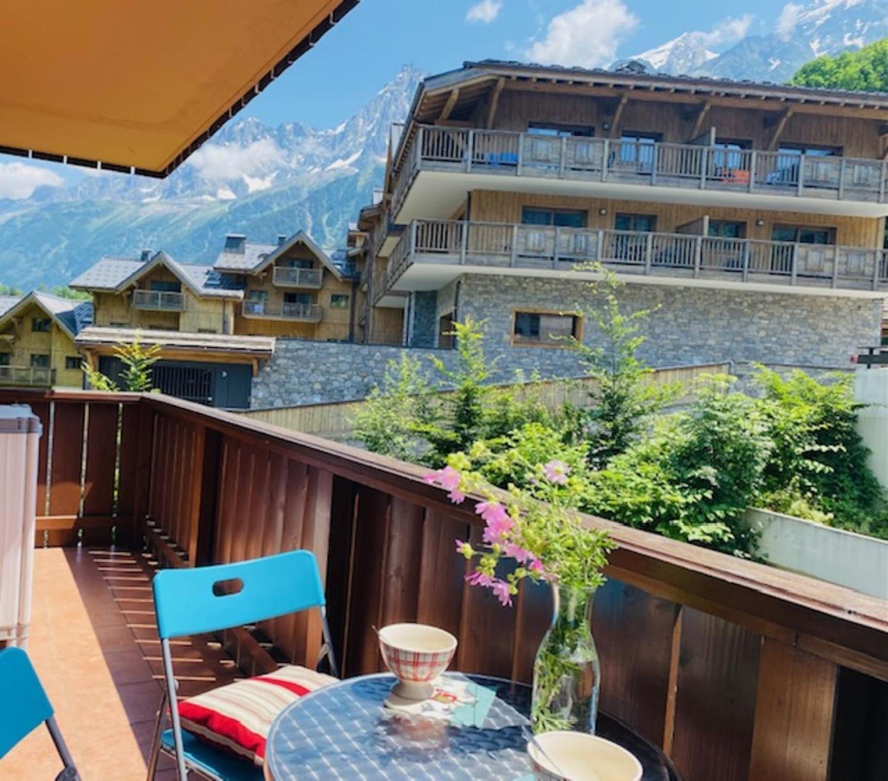 Slopes Of Les Houches 25 M With Balcony Leilighet Eksteriør bilde
